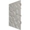 Ekena Millwork 19 5/8in. W x 19 5/8in. H Dublin EnduraWall Decorative 3D Wall Panel Covers 2.67 Sq. Ft. WP20X20DUCDC - alternate 3
